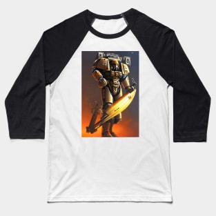 Armageddon Machine Ninja Baseball T-Shirt